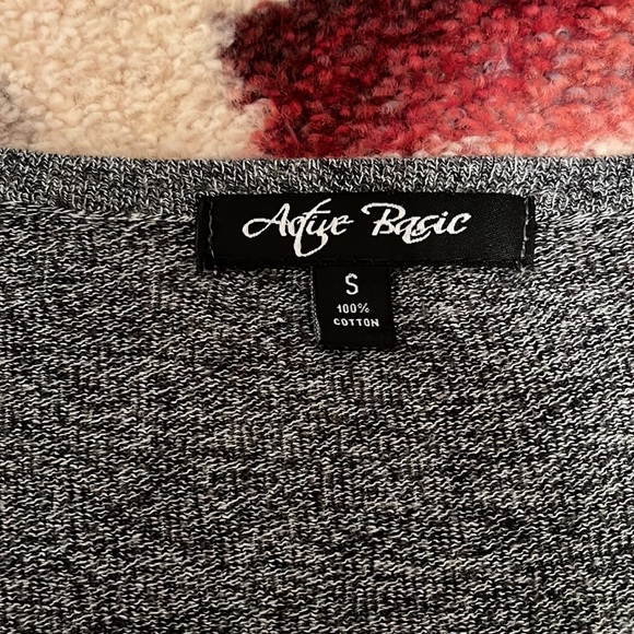 Active Basic dark grey scoop neck sweater - Picture 2 of 4